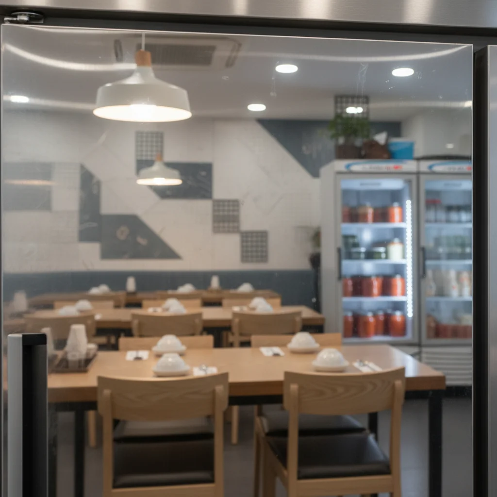 야채용냉장쇼케이스저렴한곳 - 스테인리스_내구성_확인