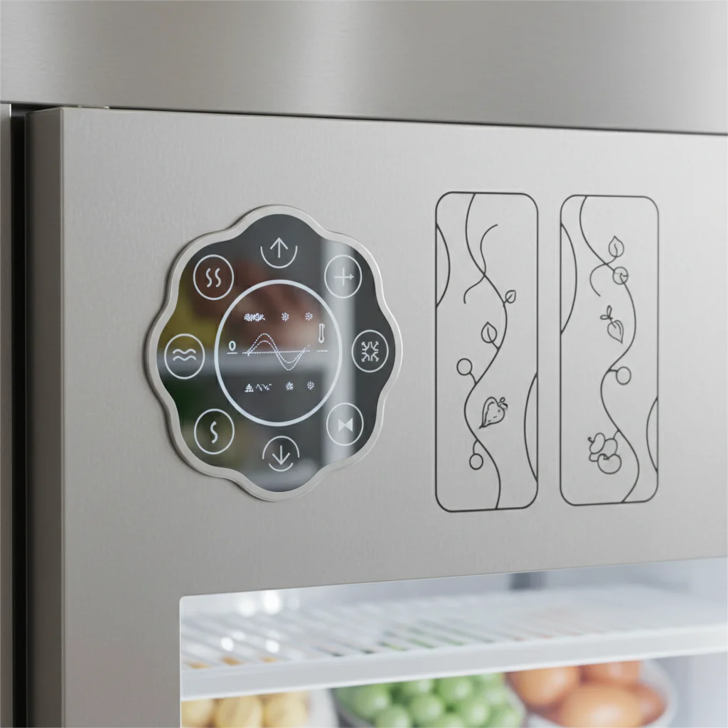 진열용냉장고업체 - 정밀 디지털 온도 제어 시스템