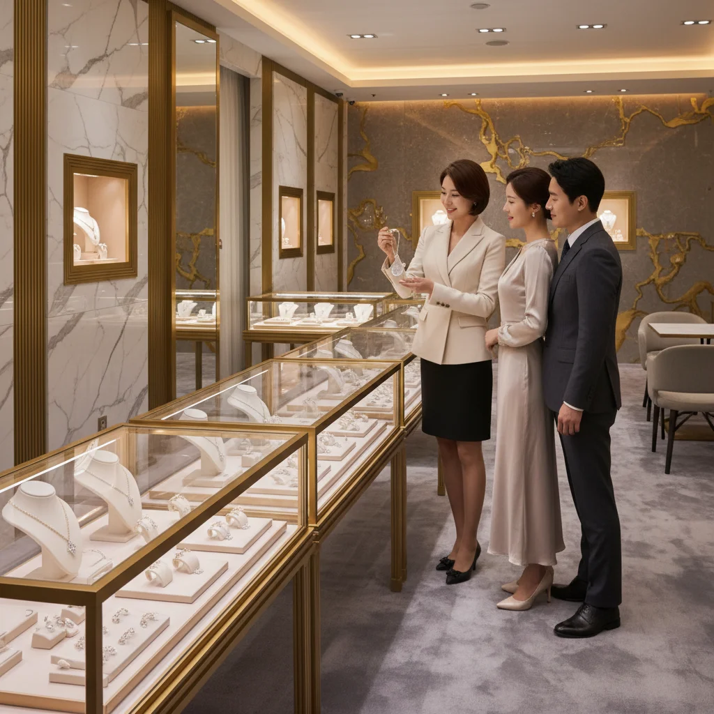 진열용진열장제품추천 - 럭셔리 매장용 맞춤 진열장