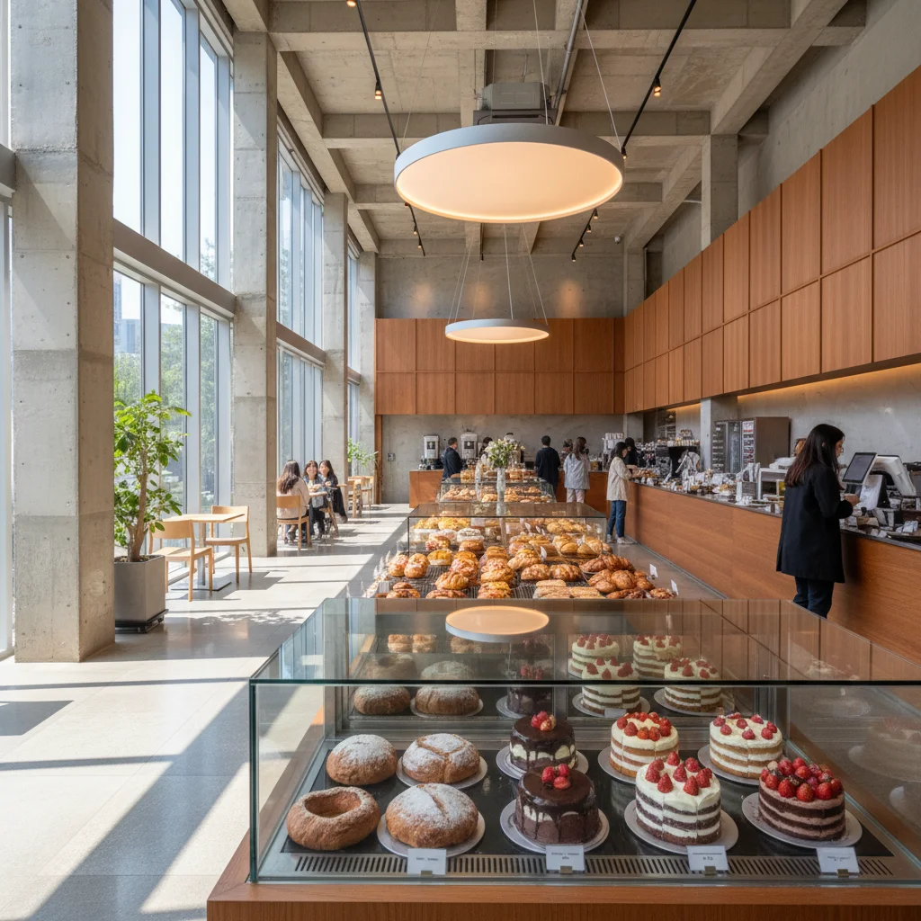 진열용LED쇼케이스업체추천 - 효율적인_동선과_쇼케이스_배치_사례