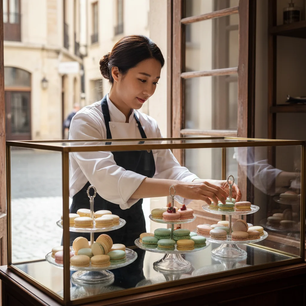 진열용뒷문쇼케이스업체추천 - 매장 동선을 고려한 뒷문형 구조