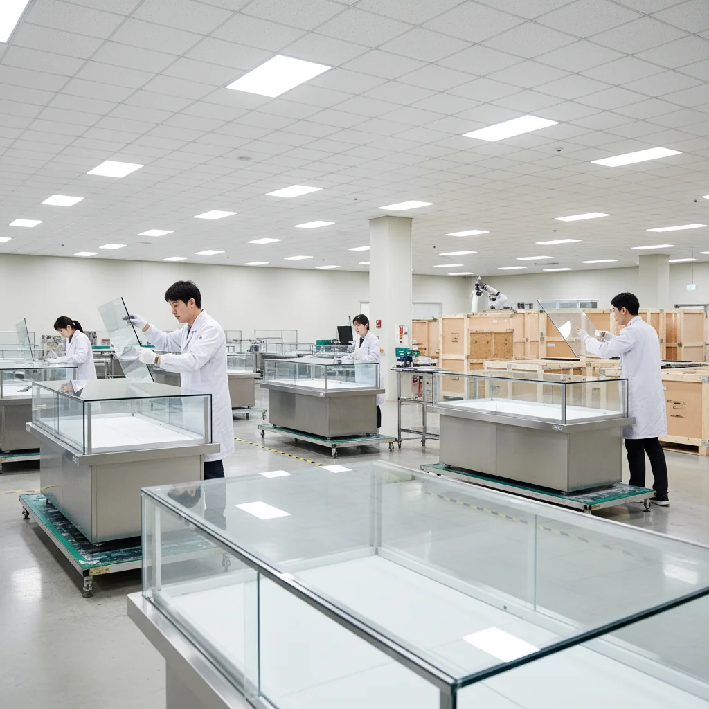 진열용오픈다단쇼케이스제품추천 - 철저한_검수_과정을_거치는_국산_제조_공정