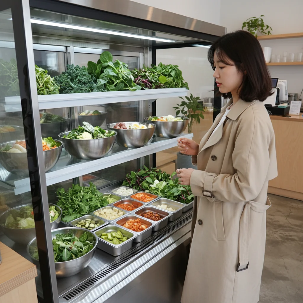 진열용냉장쇼케이스맞춤제작 - 효율적인 온도 관리