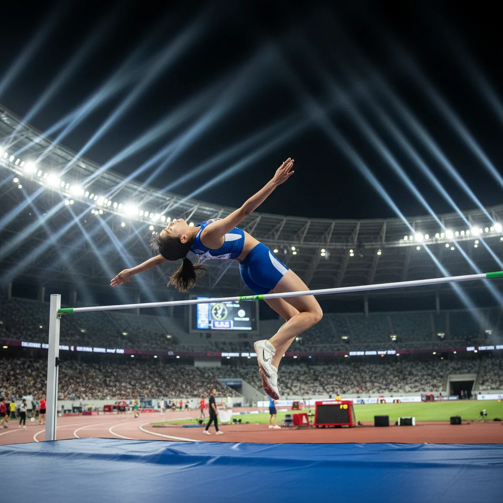 우상혁 - 완벽한 아치형 자세