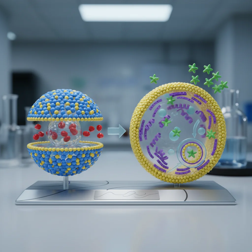 하루틴리포좀멀티비타민 - 리포좀 기술 흡수 원리