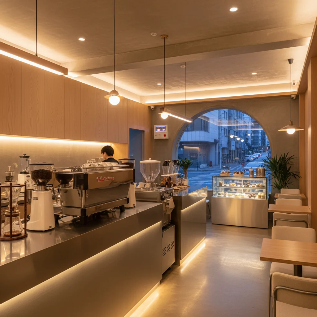 아이스크림제조기계 - 전력 소비량 확인 필수