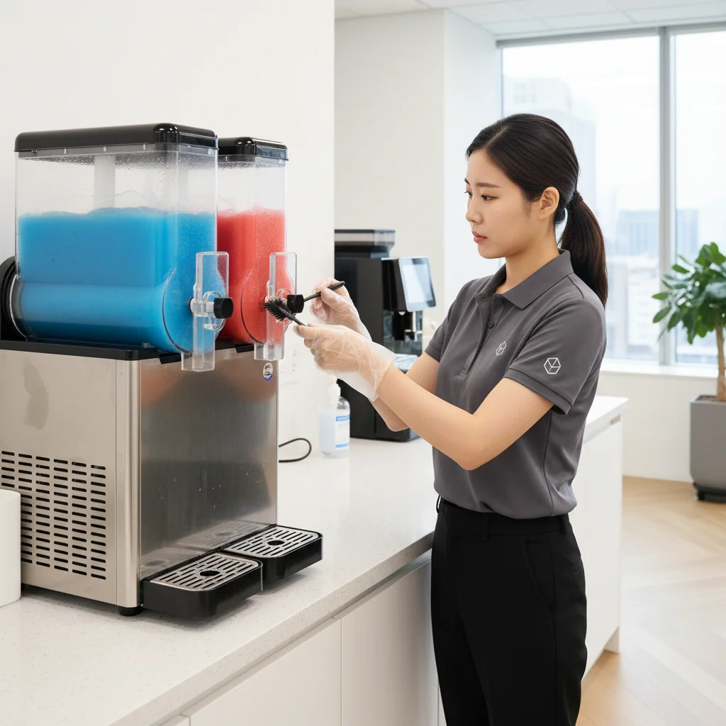 광주슬러시기계대여 - 위생 상태 점검