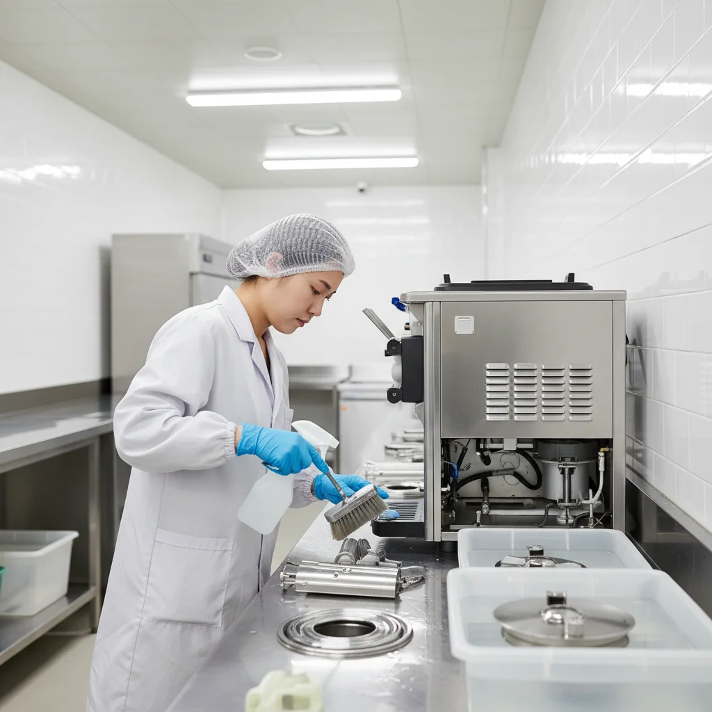 아이스크림파우더 - 위생 관리가 생명