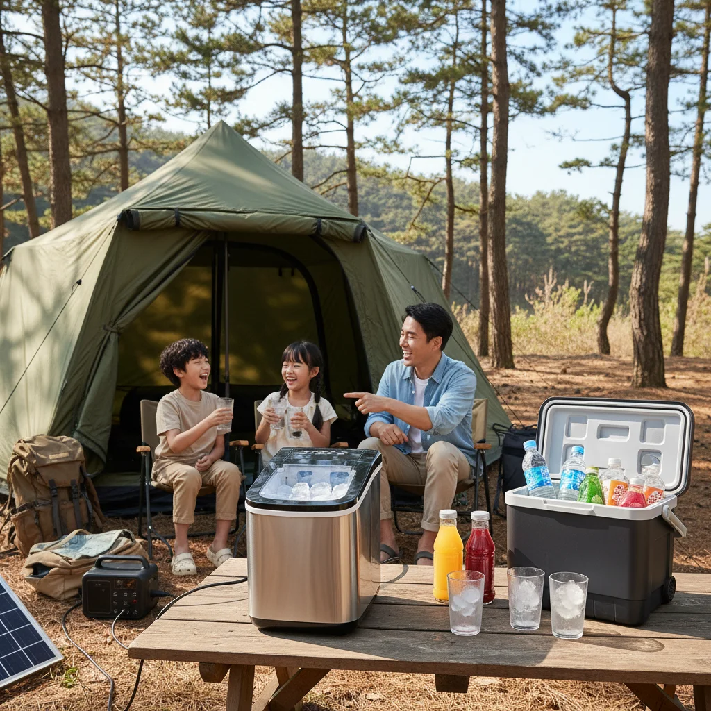 소형제빙기추천 - 캠핑용 소음 발열 체크
