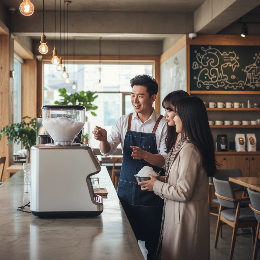 팥빙수제빙기 - 눈꽃제빙기 선택의 기준
