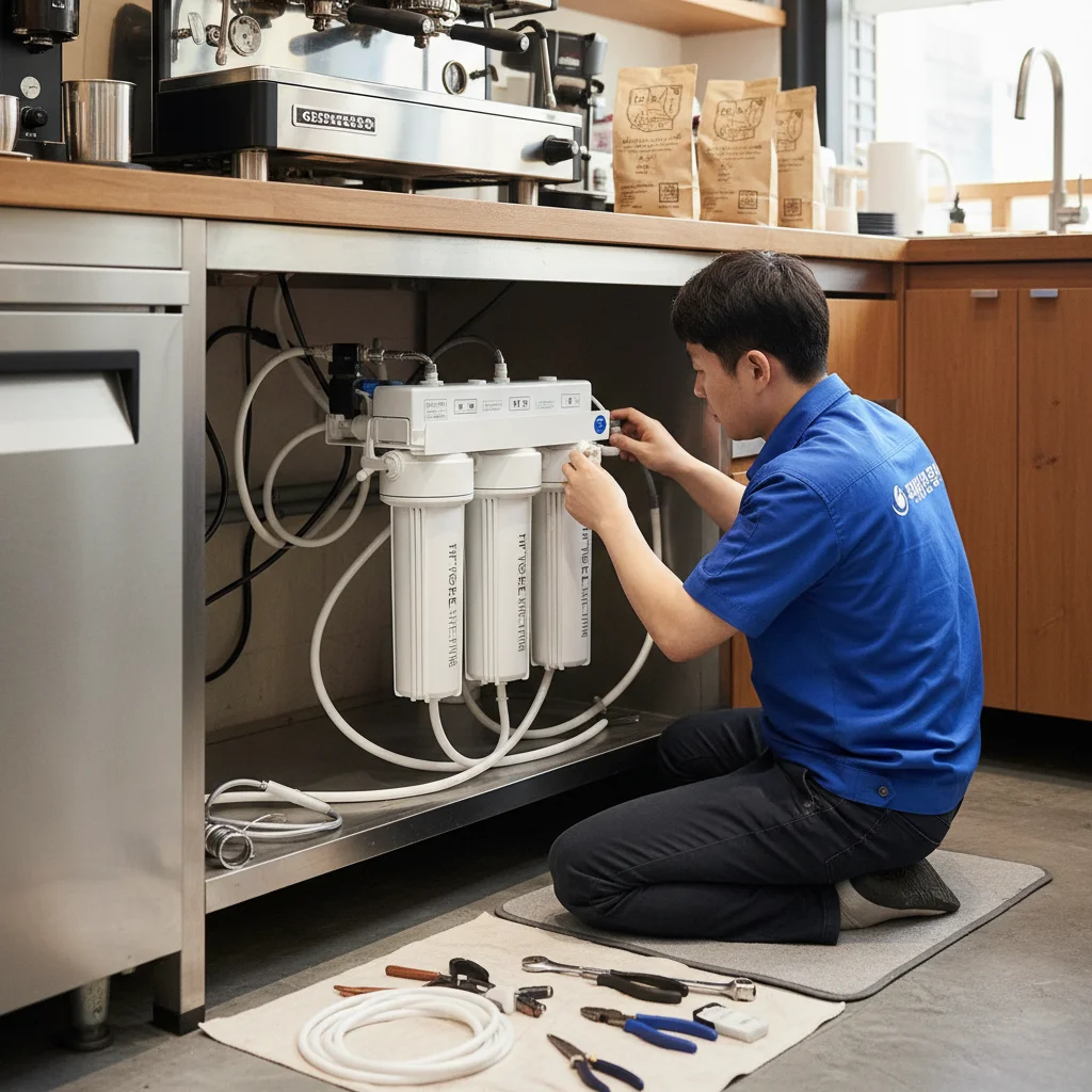 IMK-3121 - 필수 정수 필터 설치