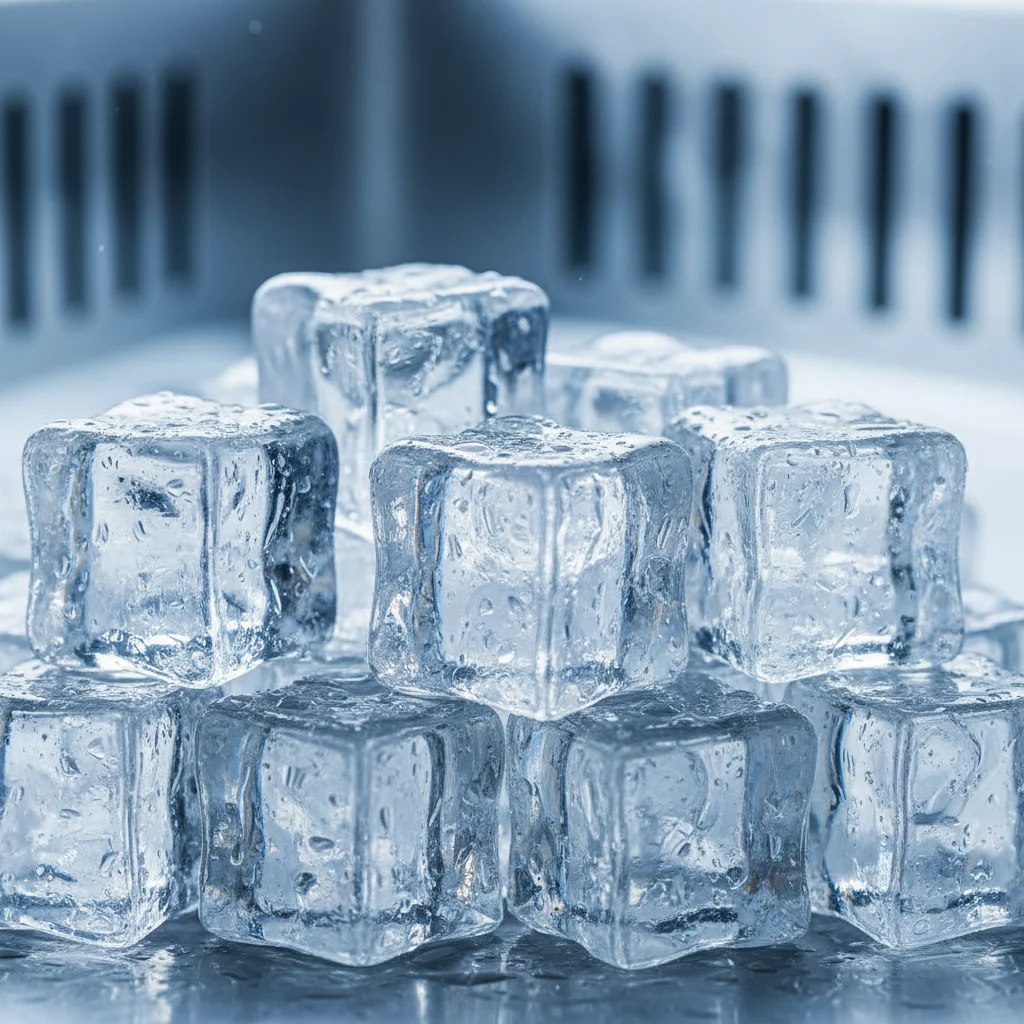 카이저제빙기IMK-55W - 투명한 사각 얼음