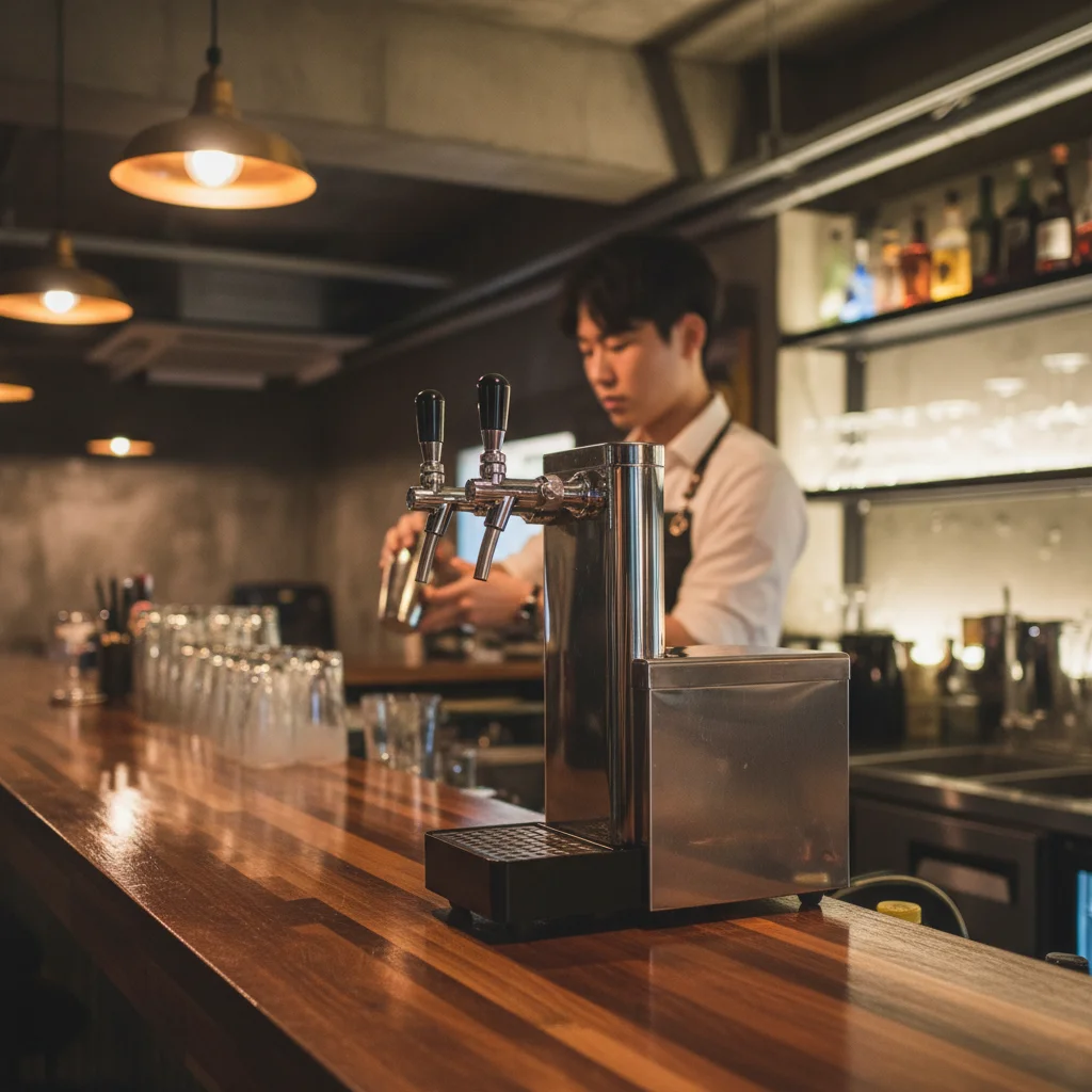업소용맥주기계 - 공간 활용이 좋은 순간냉각기