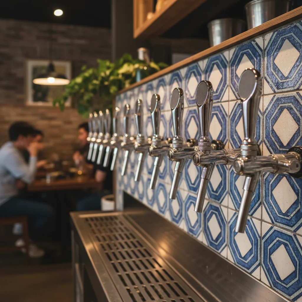 업소용맥주기계 - 매장 컨셉에 맞는 탭 설치