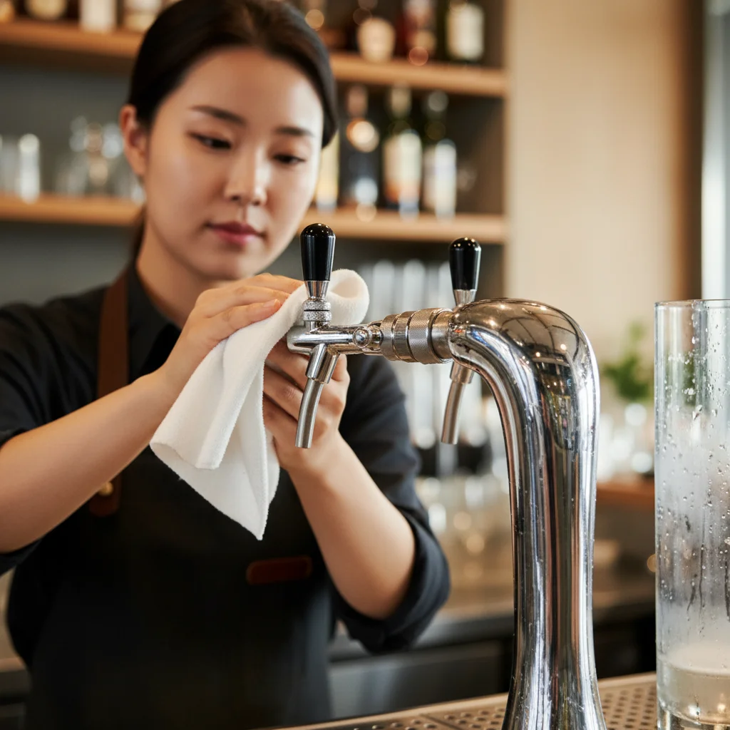 업소용맥주기계 - 철저한 위생이 매출의 핵심