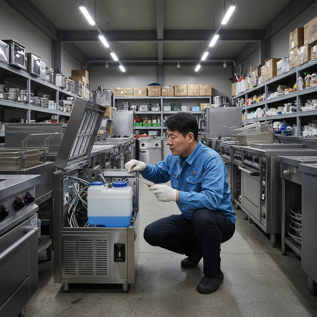 황학동중고시장 - 제빙기는 신중하게 확인하세요