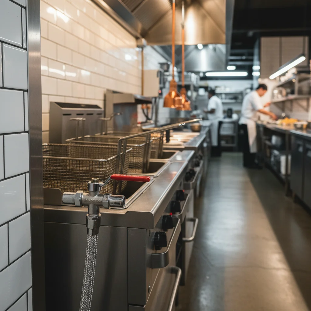 중고가스튀김기 - 가스 종류 꼭 확인