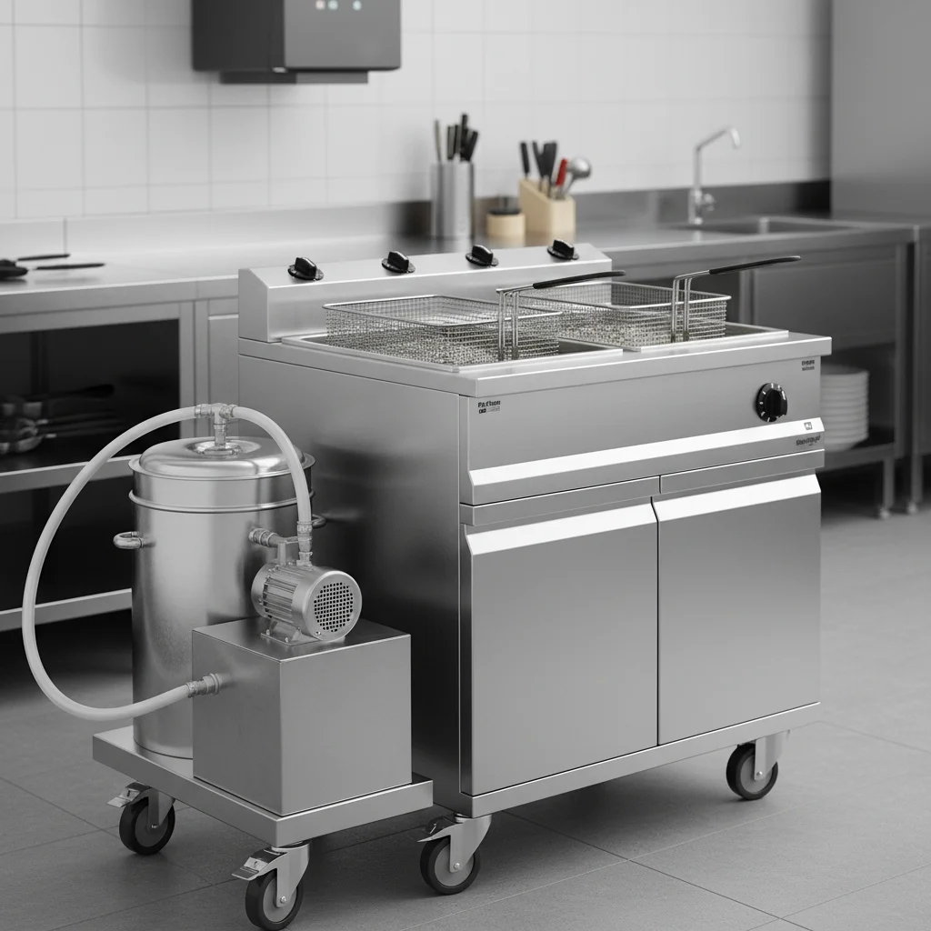 치킨튀김기 - 청소가 쉬운 튀김기