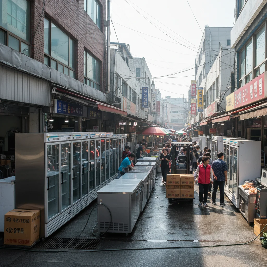 영업용중고냉장고 - 오프라인 매장 방문 팁