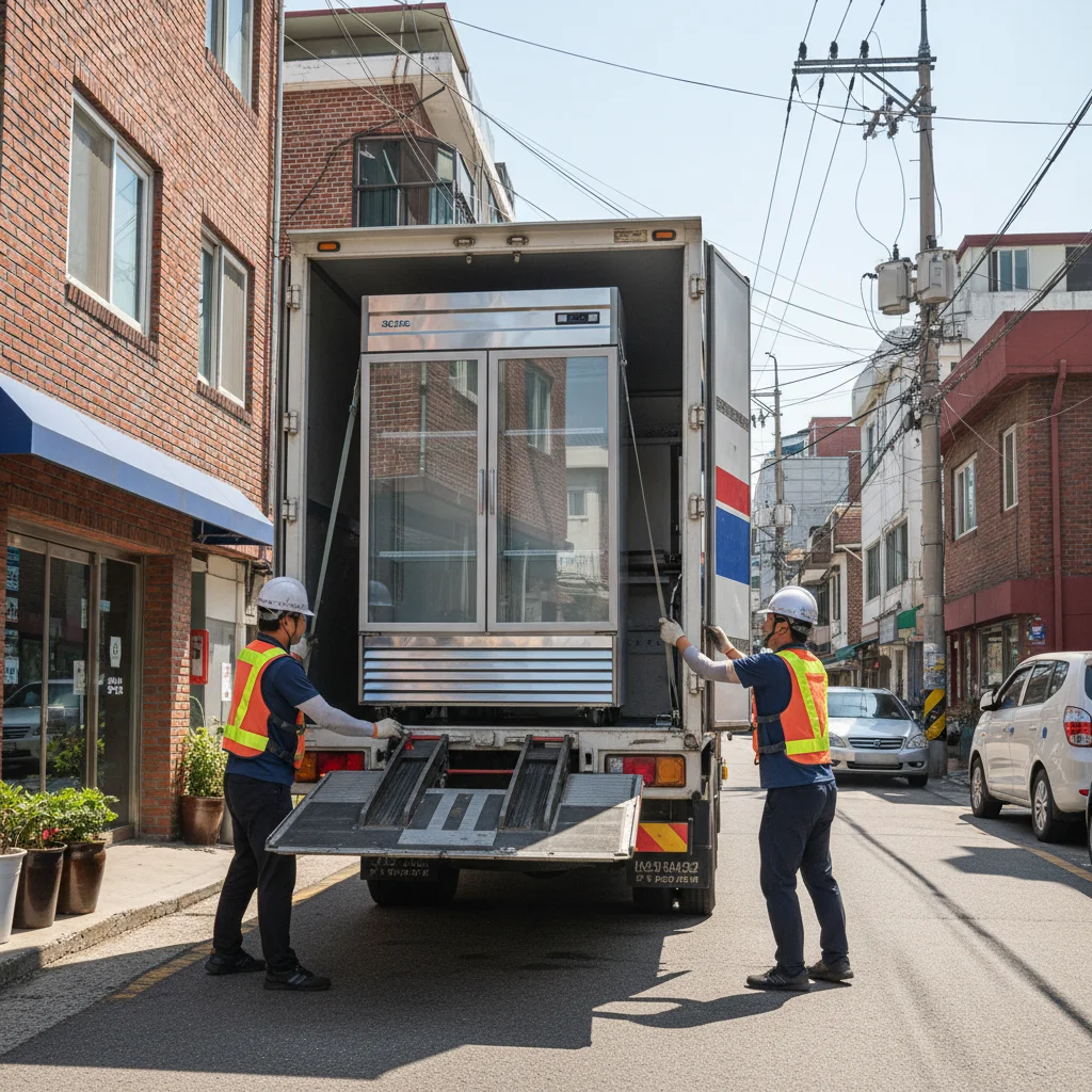 영업용중고냉장고 - 냉장고 안전 운반 수칙