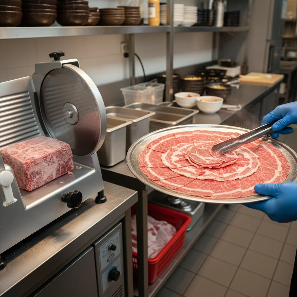 육절기 - 냉장육 전용 스트레이트 칼날