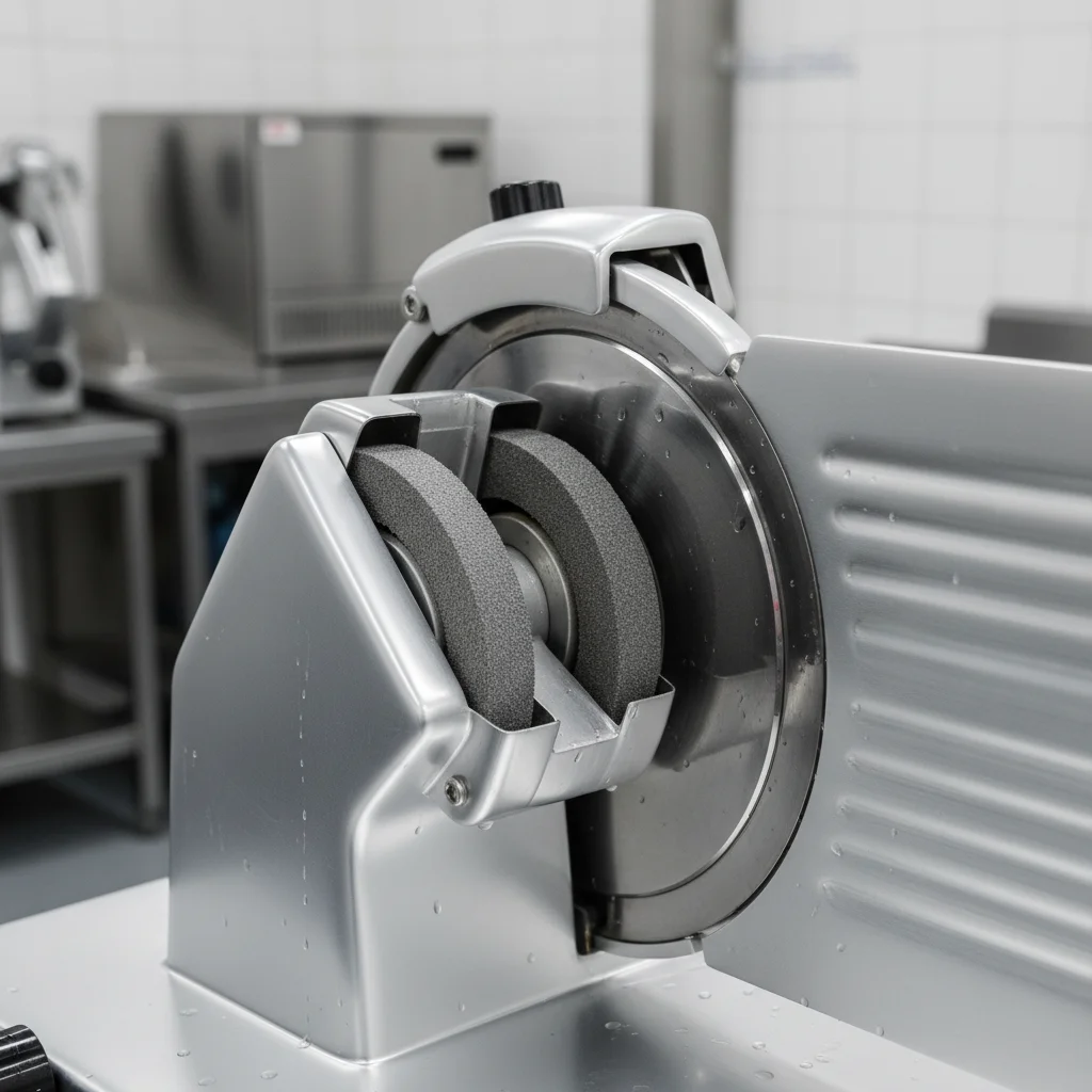 육절기 상단 숫돌 연마기