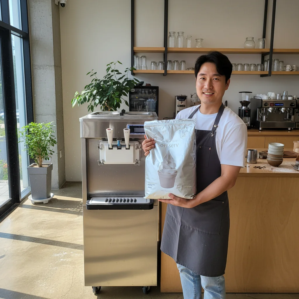 소프트아이스크림재료 - 파우더_믹스_특징