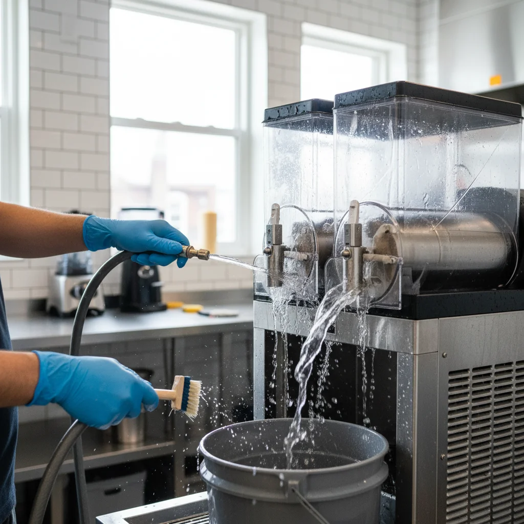 냉면육수통 - 꼼꼼한 세척 필수