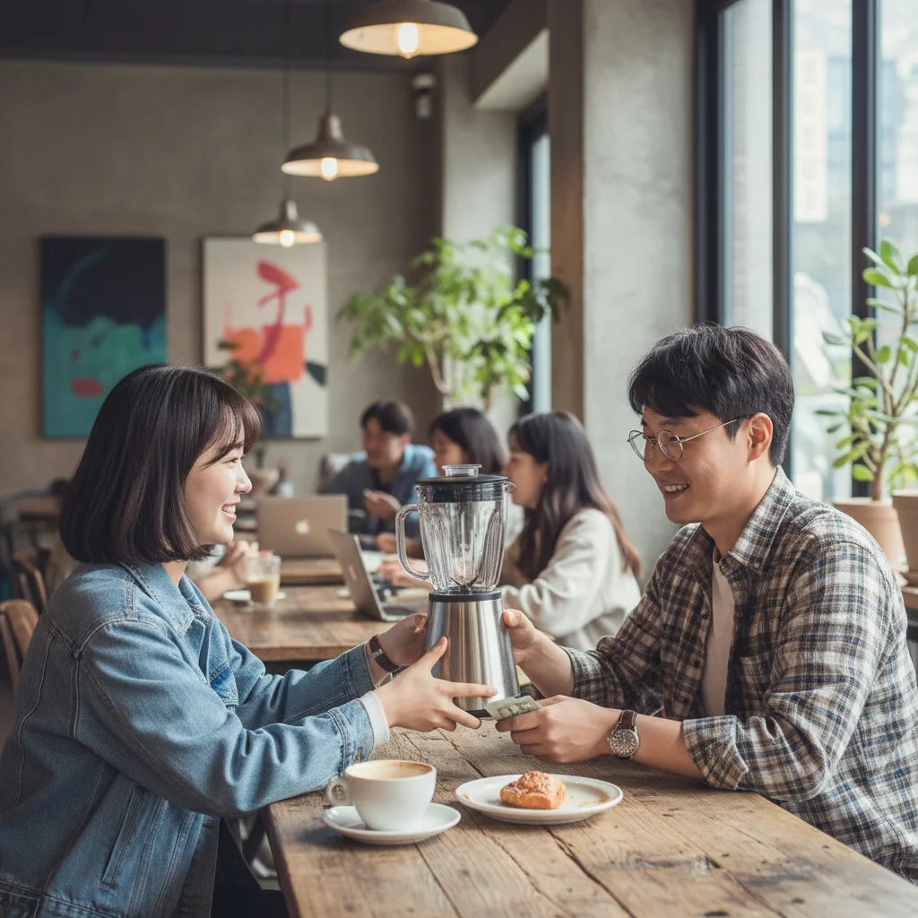 중고믹서기 - 직거래 시 테스트 필수