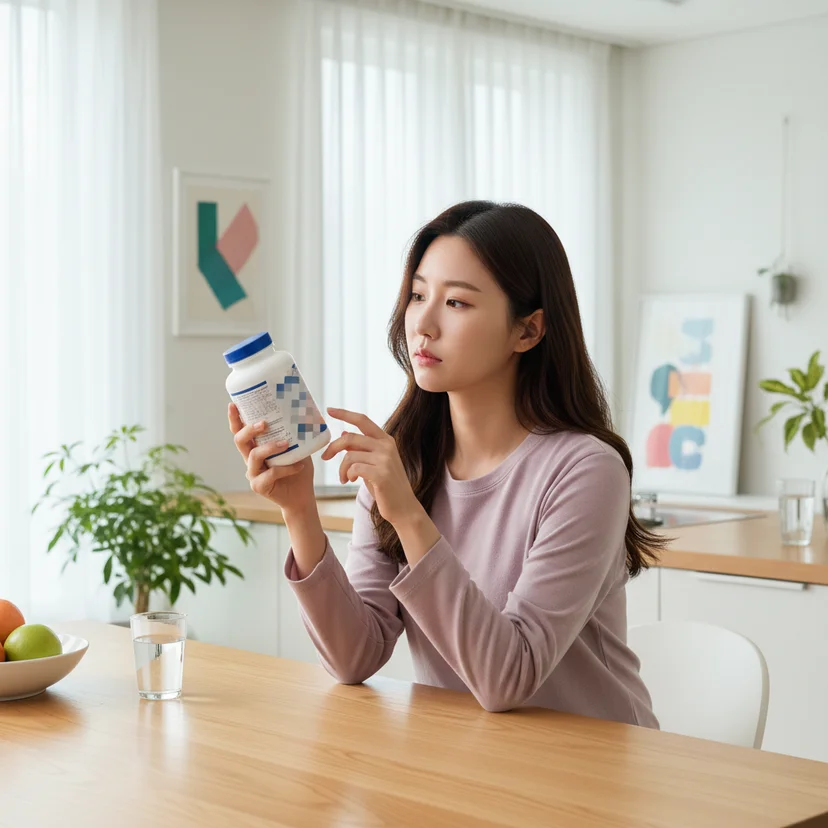 여자영양제 - 성분표 확인은 필수