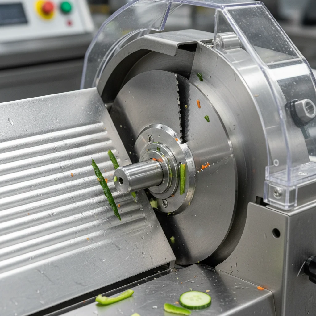 파절기 - 원형 칼날 vs 빗살무늬