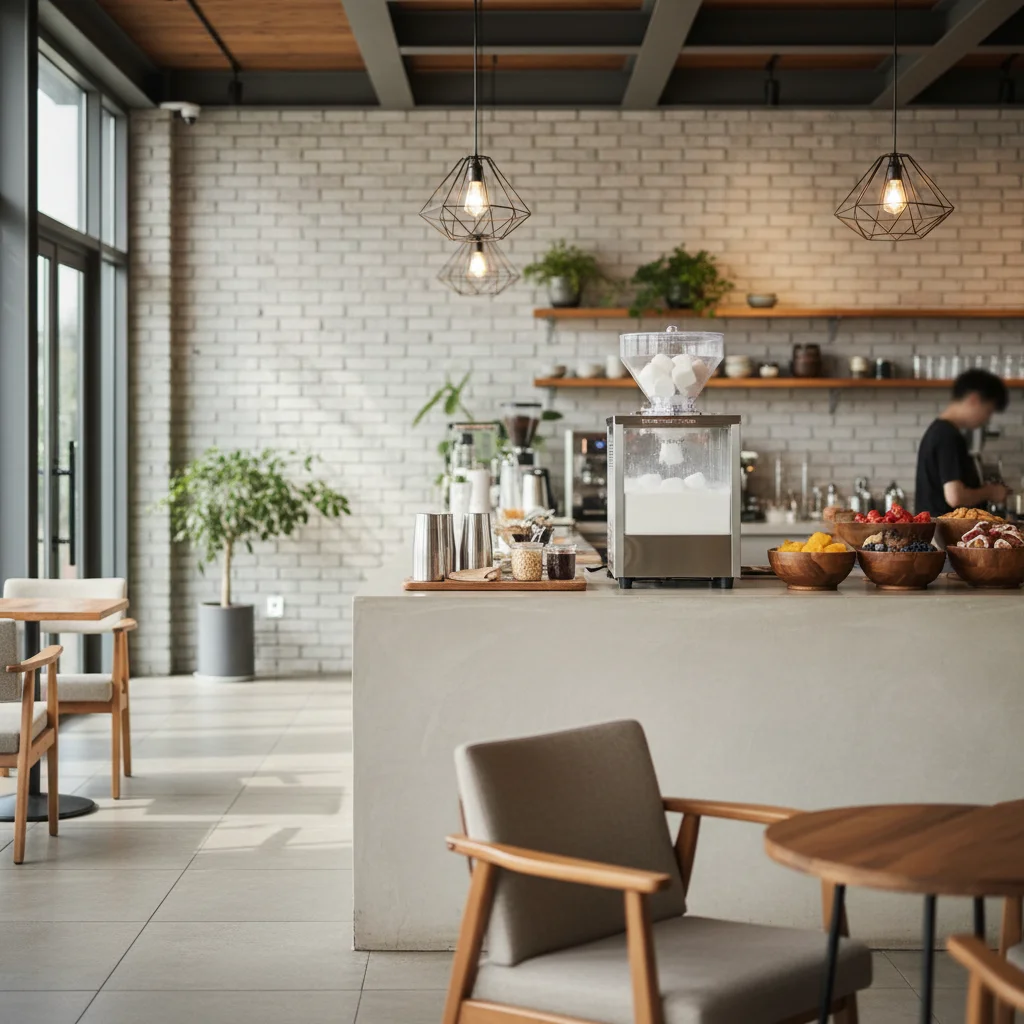 카페 필수템 아이스반