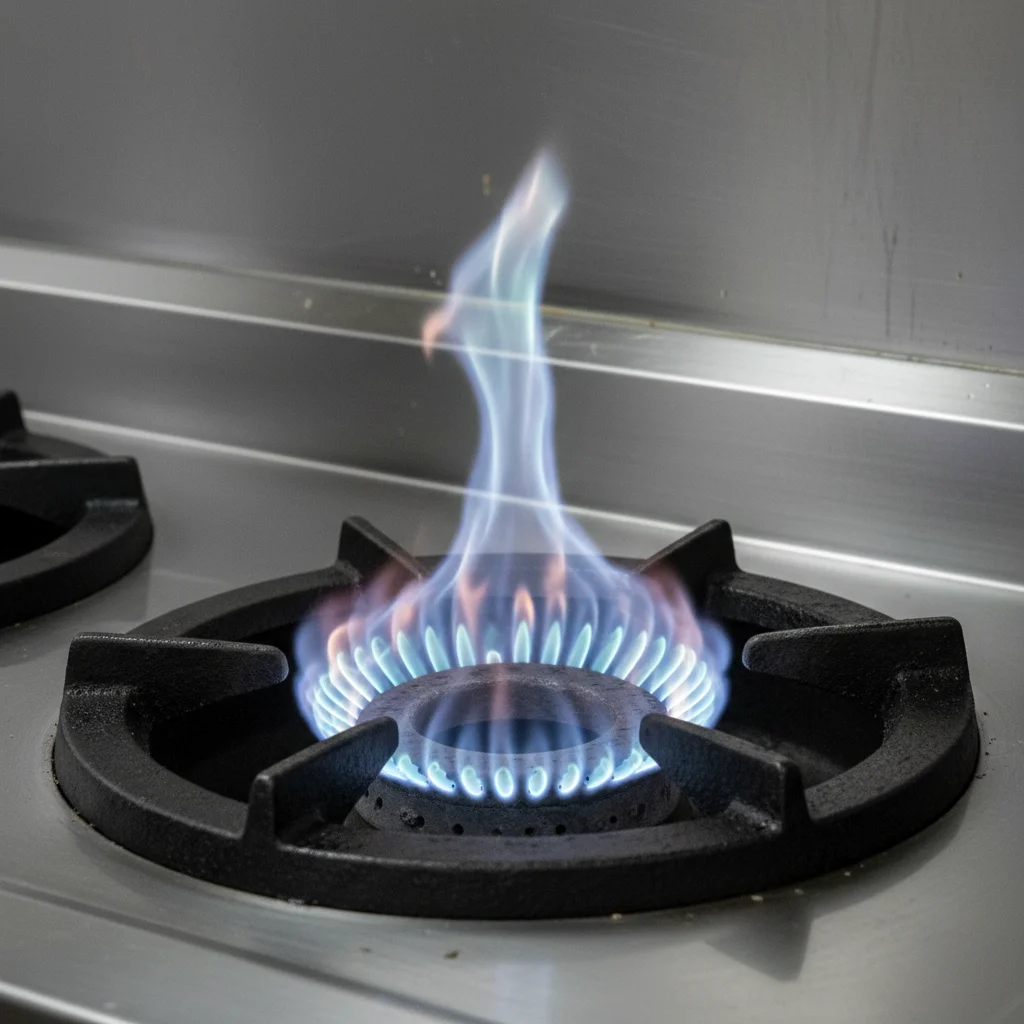 중화렌지 - 가스식과 인덕션 비교