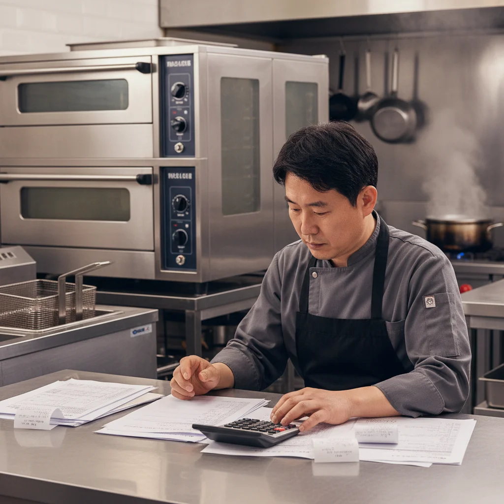 업소용제면기 - 숨은 부대 비용과 전기 공사 확인