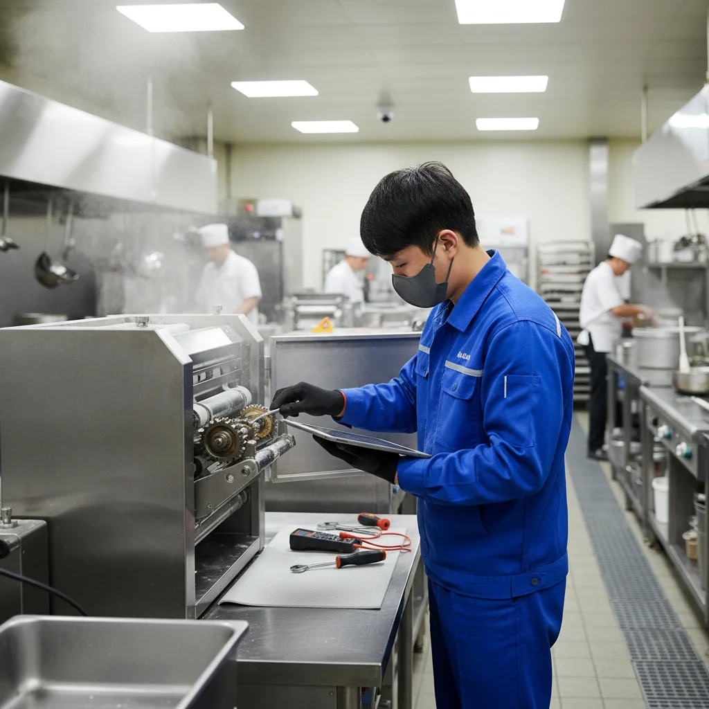 업소용제면기 - 전국망 AS와 유지보수 편의성