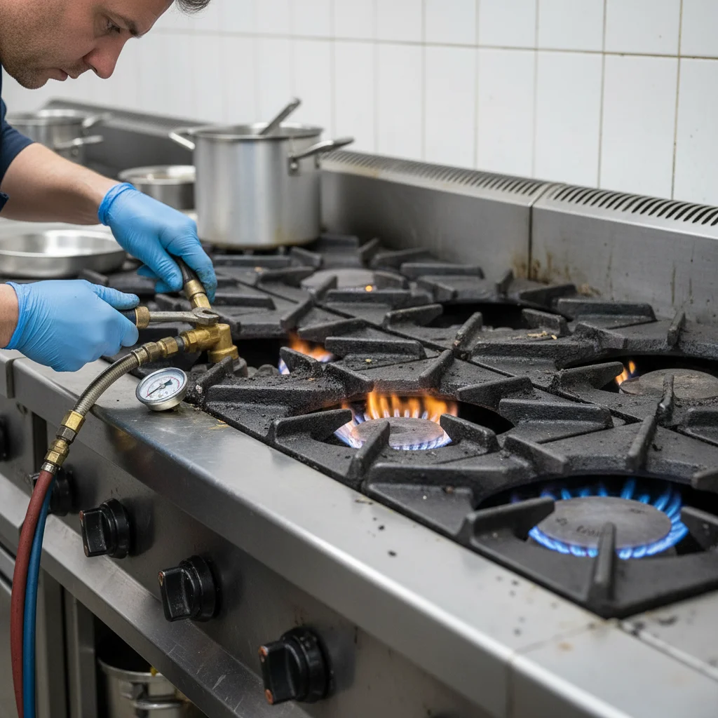 중고간택기 - 가스 밸브 상태 점검