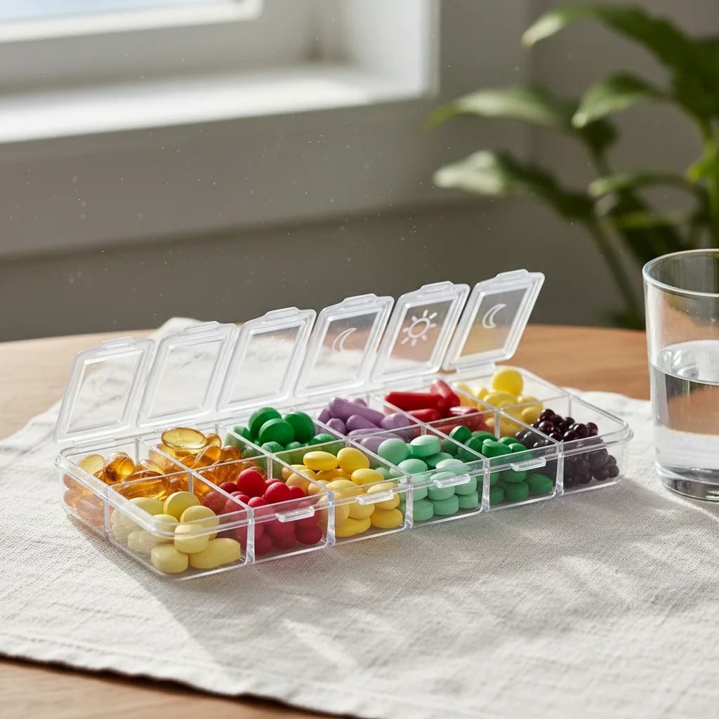 성인비타민 - 올바른 복용 시간