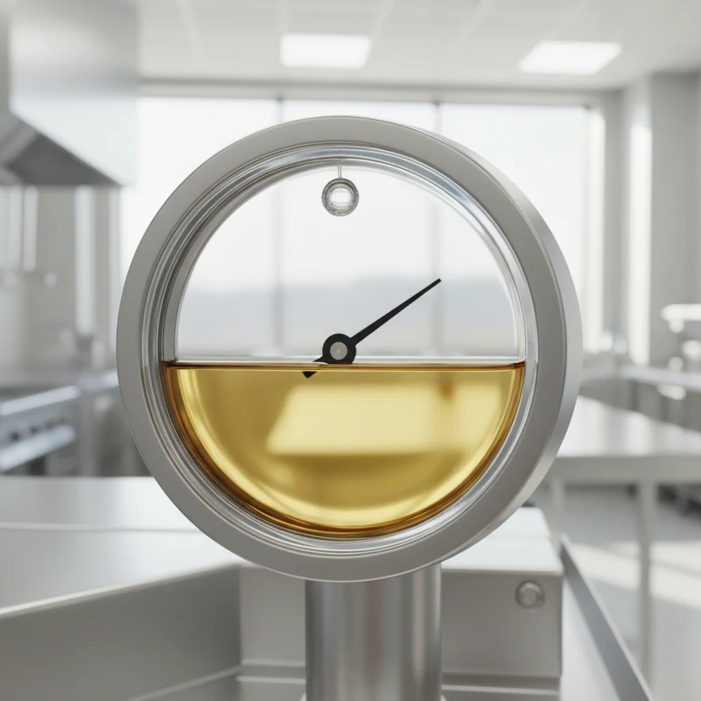 진공포장기중고 - 진공 펌프 오일 체크