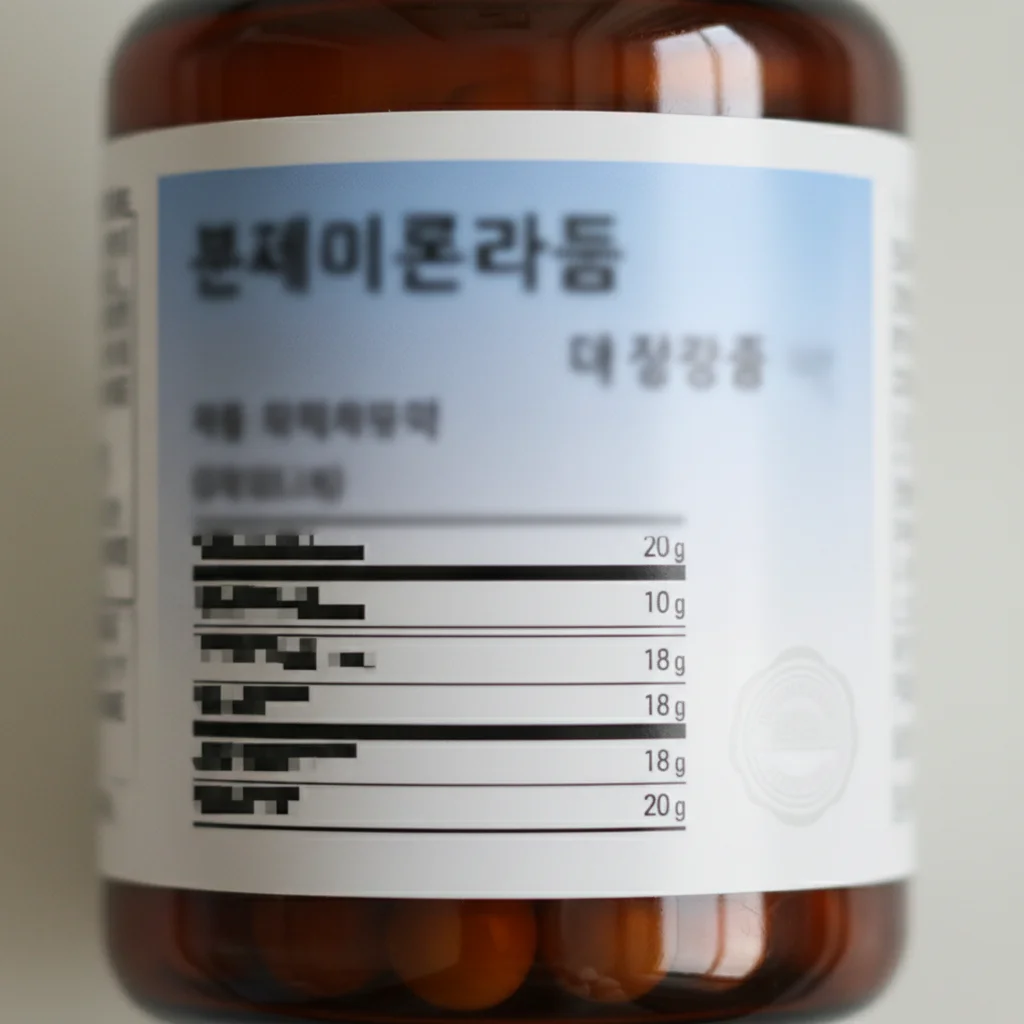 여자비타민 - 필수 성분 비교표