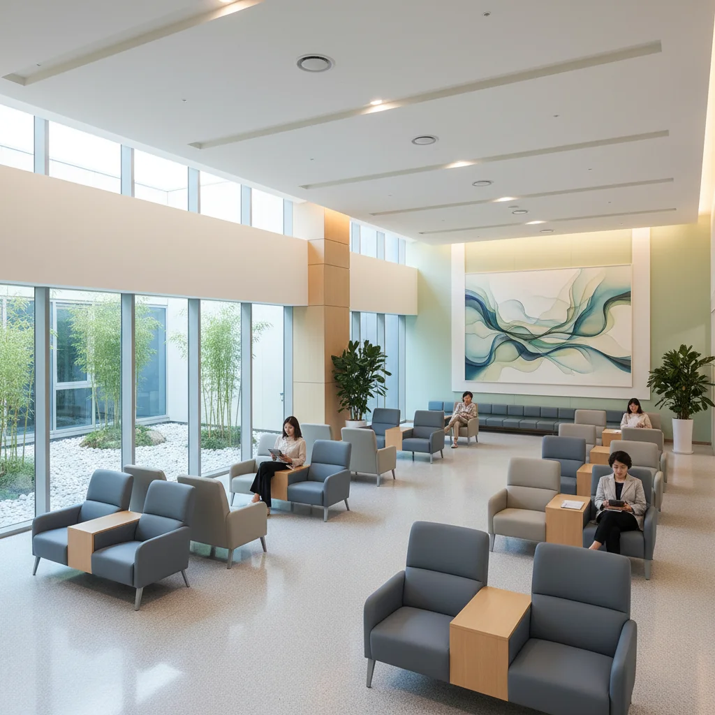 강서건강검진 - 편안한 검진 대기실 전경