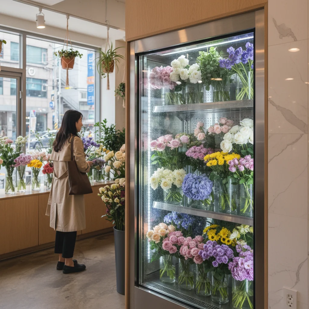꽃냉장고수리 - 꽃냉장고 고장 대처법