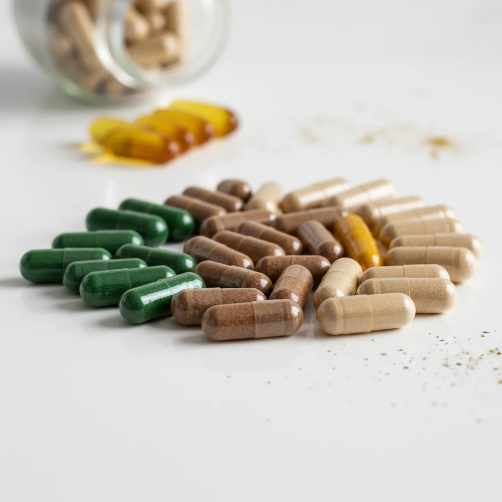 비건종합비타민 - 캡슐 성분 비교