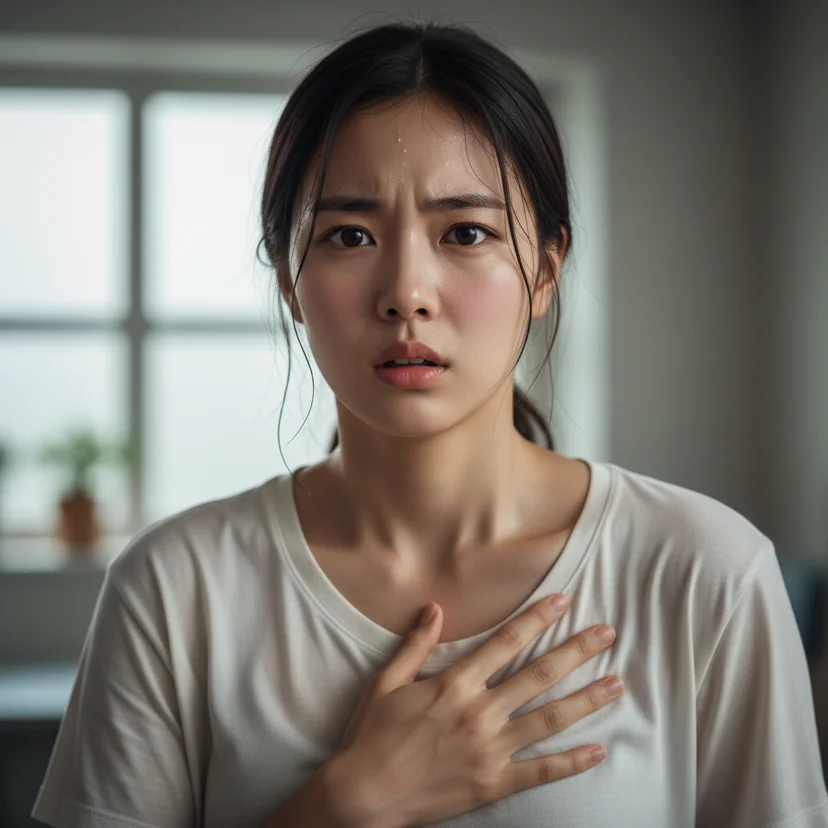 갑상선증상 - 항진증 심장 두근거림
