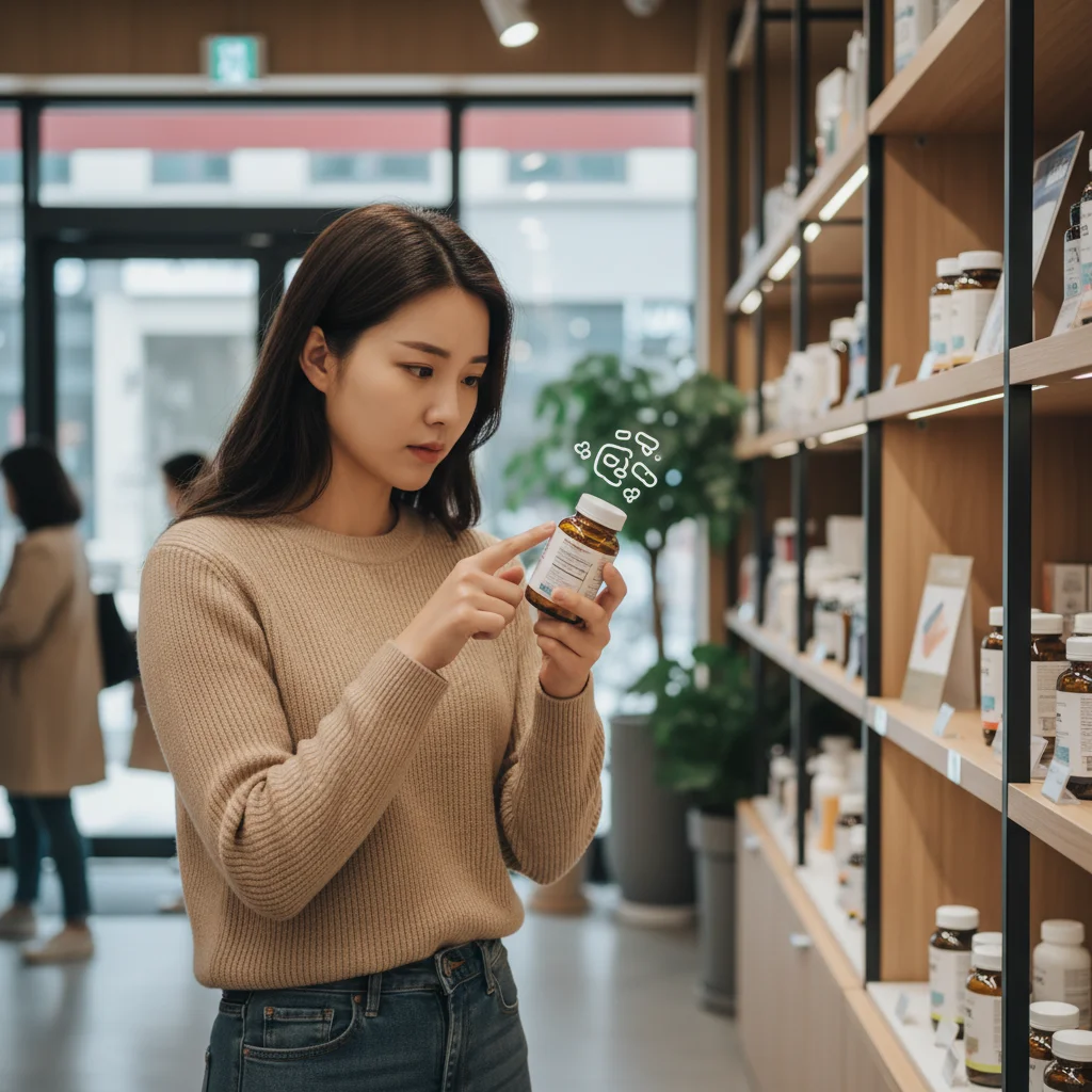 마시는비타민 - 영양성분 당류 확인