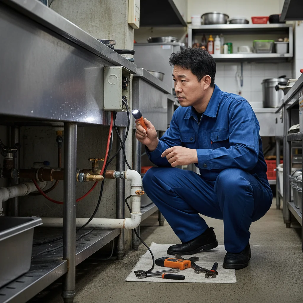 식당식기세척기 - 설치 전 필수 체크리스트
