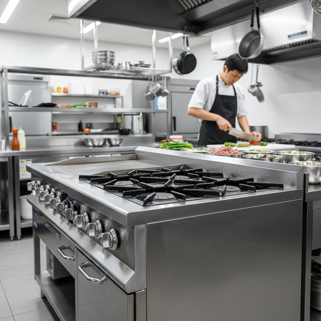 업소용가스레인지 - 식당의 심장, 업소용 화구