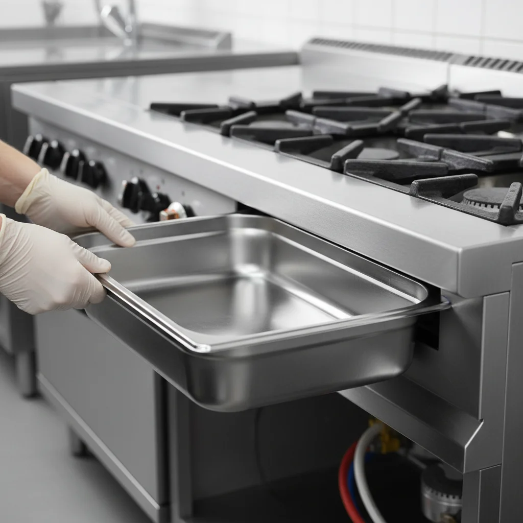 업소용가스레인지 - 청소 쉬운 서랍식 추천