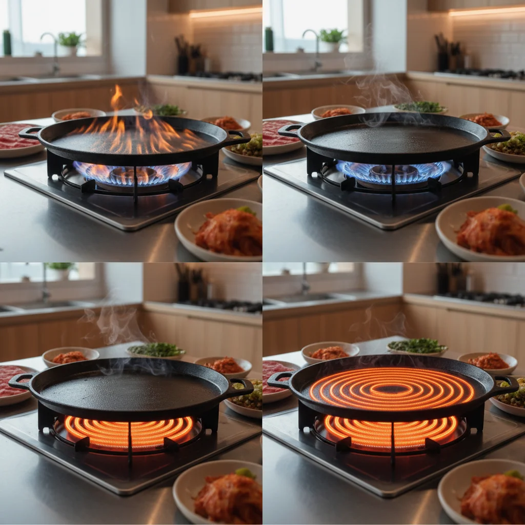 업소용그리들 - 가스식 vs 전기식