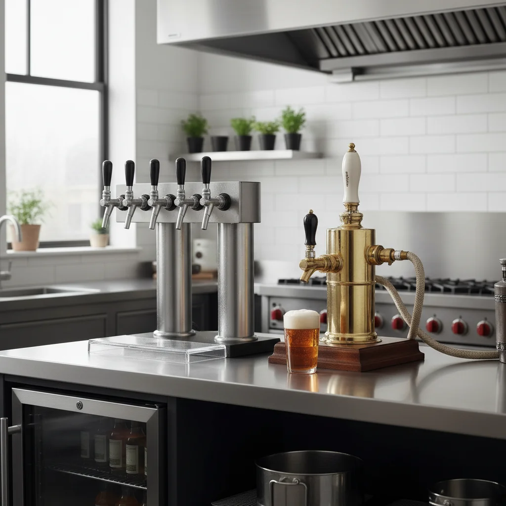 업소용생맥주기계 - 냉각기 방식 비교