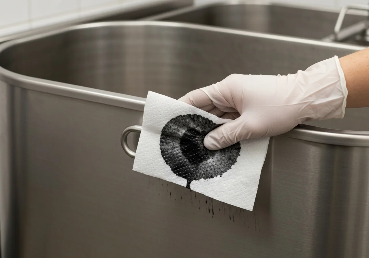 스텐바트 - 새 제품, 연마제 제거는 필수!